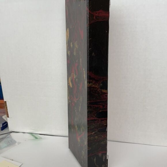 ROUGE EN MOUVEMENT’ ORIGINAL ACRYLIC ART by Susan - Picture 5 of 5